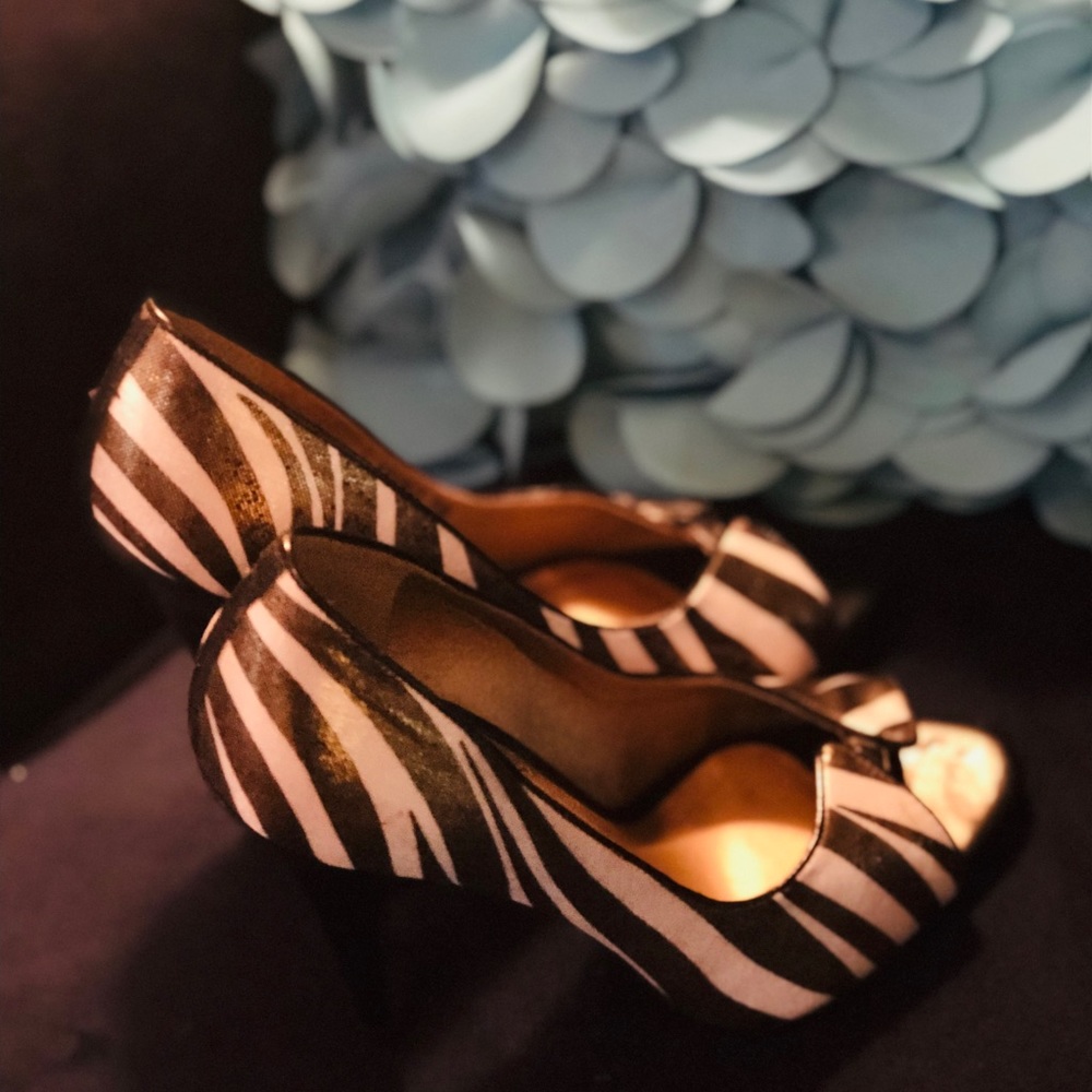 Carlos Santana 51/2 heals...zebra style!
